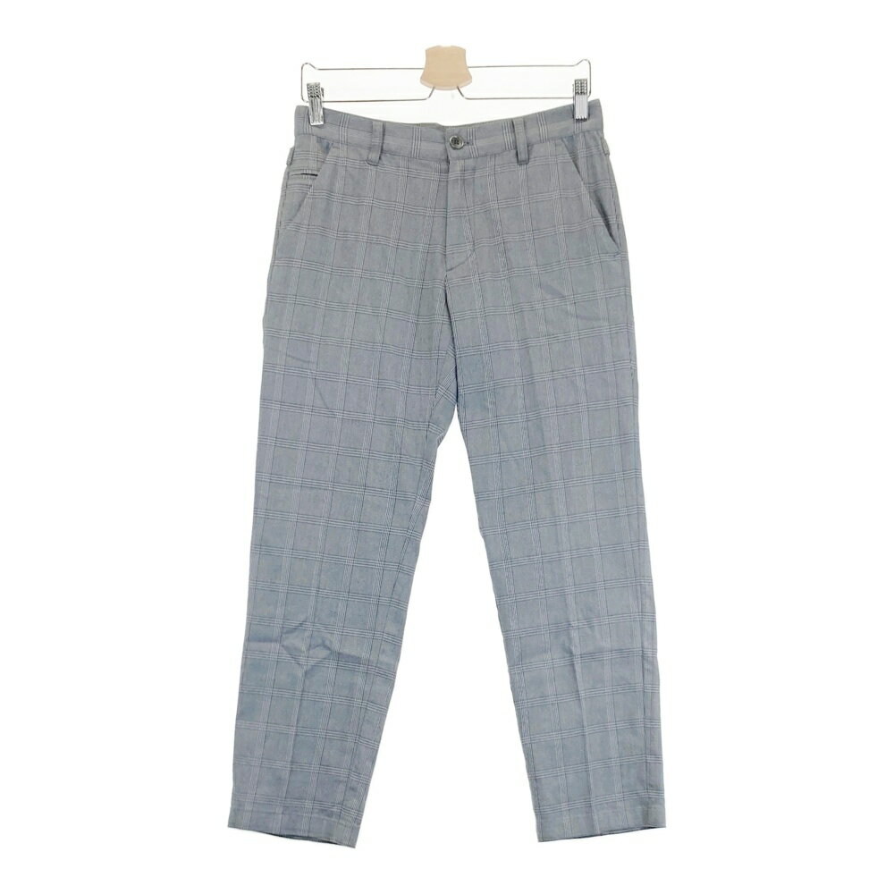 HEAL CREEK ヒールクリーク ストレッチパンツ チェック柄 グレー系 78 【中古】ゴルフウェア メンズ