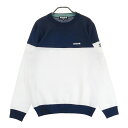 ADMIRAL アドミラル ニットセーター ホワイト系 M 【中古】ゴルフウェア メンズ