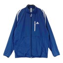 ADIDAS GOLF アディダスゴルフ HG8313 裏メッシュ 長袖ジャケット ネイビー系 L 【中古】ゴルフウェア メンズ