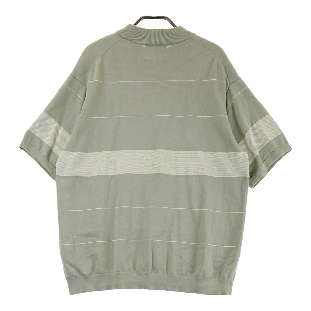 TRAVIS MATHEW トラビスマシュー 半袖 ニットセーター カーキ系 L 【中古】ゴルフウェア メンズ