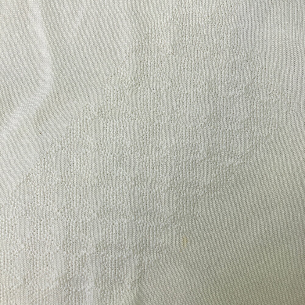 ADABAT アダバット MITSUKE KNIT ニットベスト ホワイト系 48 【中古】ゴルフウェア メンズ