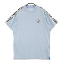 JACK BUNNY ジャックバニー ハイネック半袖Tシャツ ブルー系 5 【中古】ゴルフウェア メンズ(4)