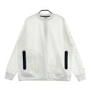 LUXE/R ラグジュ 長袖ジャケット ブルゾン バックライン ホワイト系 M 【中古】ゴルフウェア メンズ
