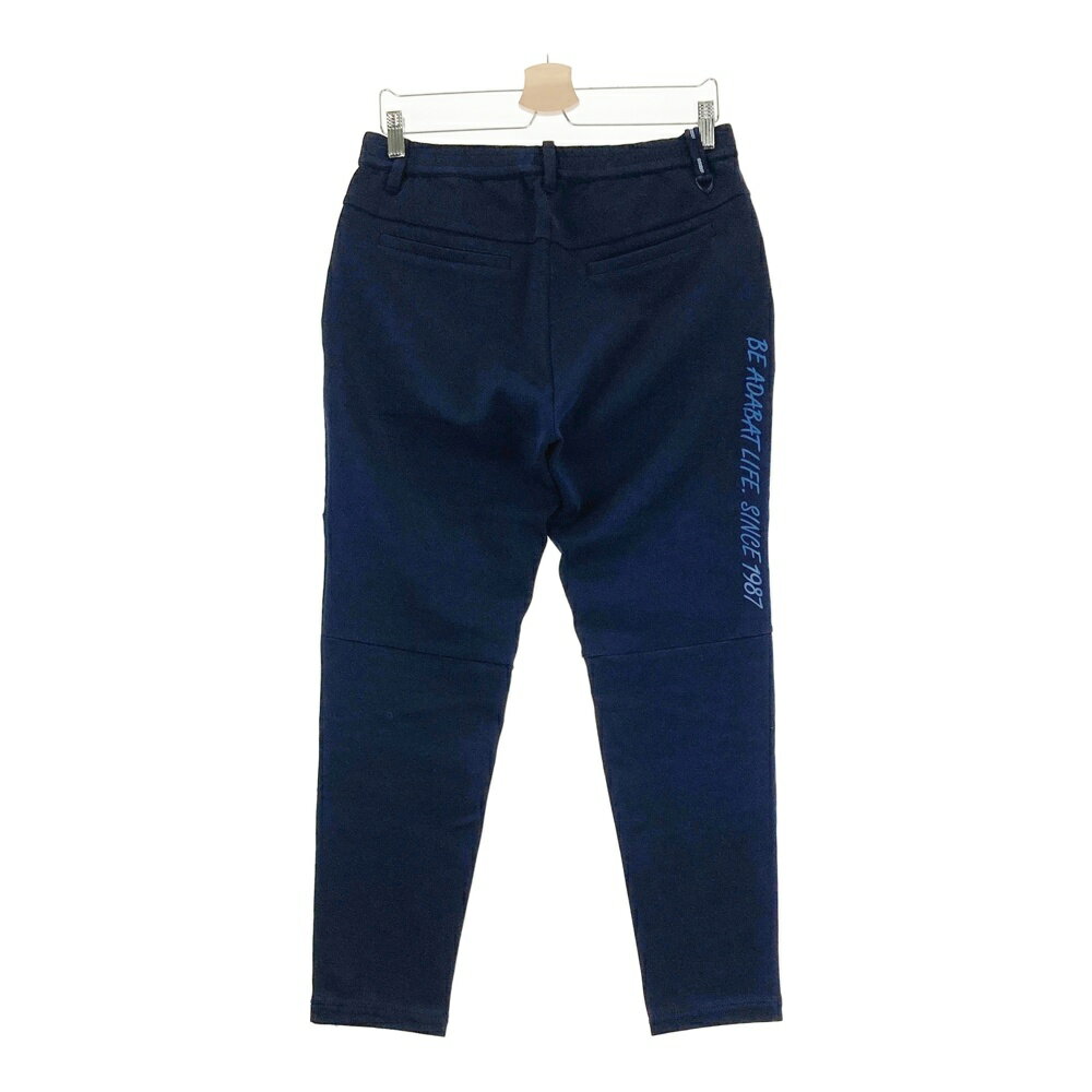 ADABAT アダバット スウェットパンツ ネイビー系 46 【中古】ゴルフウェア メンズ