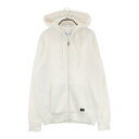 TRAVIS MATHEW トラビスマシュー 7AI054 パイル ジップパーカー ジャケット ホワイト系 M 【中古】ゴルフウェア メンズ