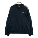 ADIDAS GOLF アディダスゴルフ I9819 2way ブルゾン ブラック系 O 【中古】ゴルフウェア メンズ