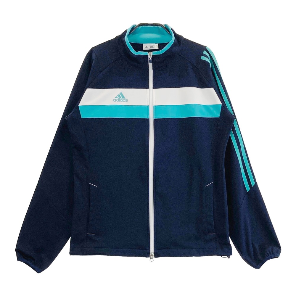 ADIDAS GOLF アディダスゴルフ N54572 トラックジャケット ネイビー系 M 【中古】ゴルフウェア メンズ