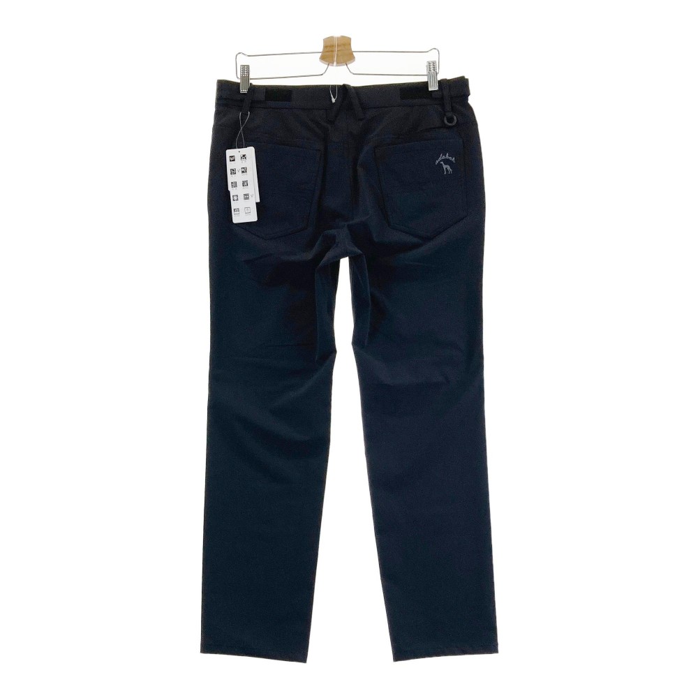 ADABAT アダバット ストレッチパンツ ブラック系 48 【中古】ゴルフウェア メンズ