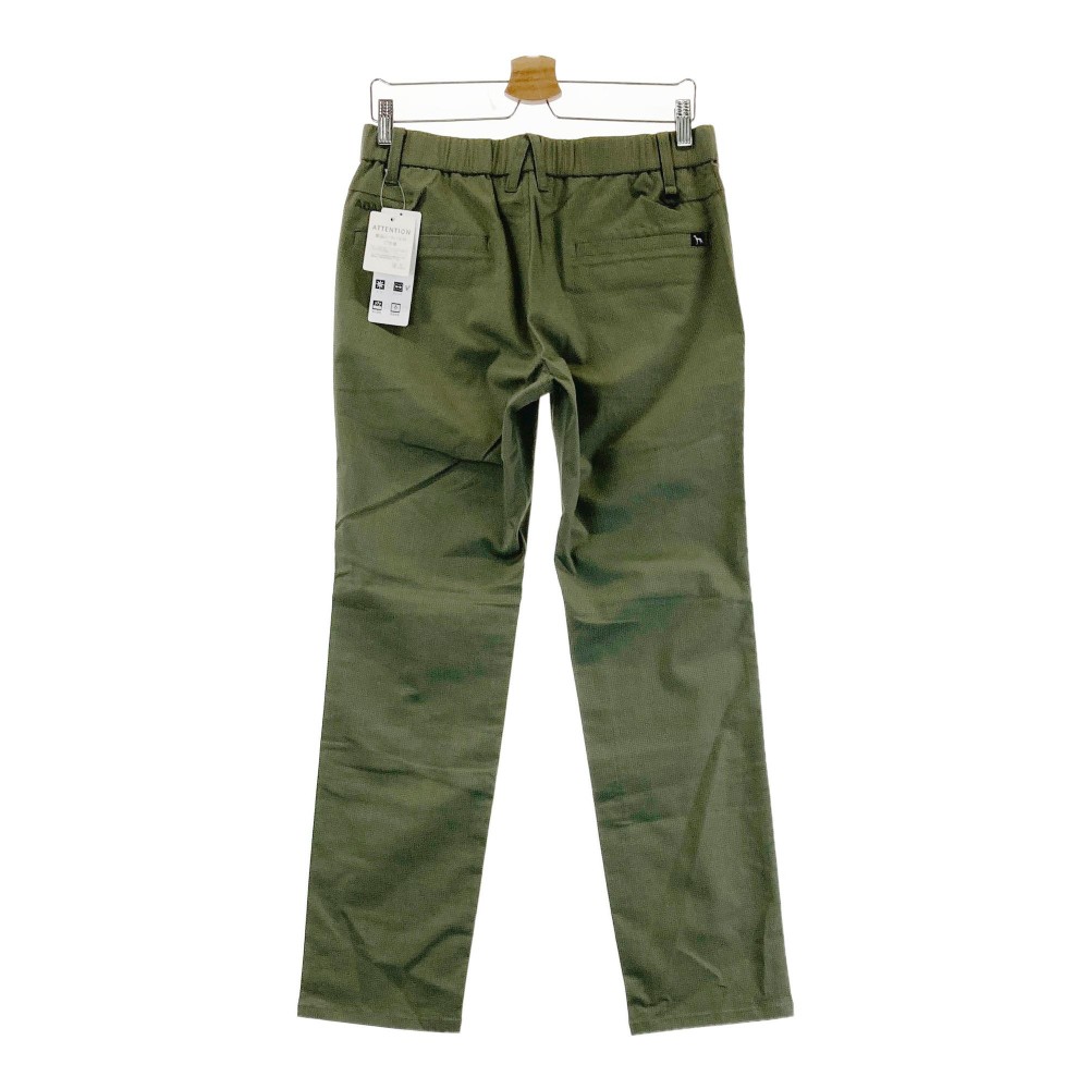 ADABAT アダバット ストレッチパンツ 総柄 カーキ系 46 【中古】ゴルフウェア メンズ