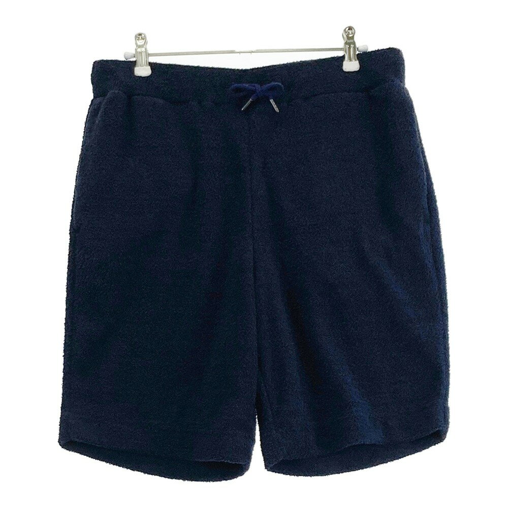 TRAVIS MATHEW トラビスマシュー パイル地 ハーフパンツ ネイビー系 M 【中古】ゴルフウェア メンズ