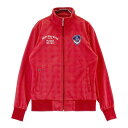 FILA GOLF フィラゴルフ 裏起毛 ジップジャケット チェック柄 レッド系 M 【中古】ゴルフウェア メンズ(4)