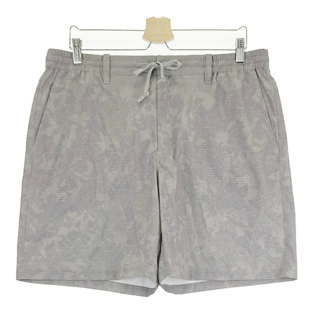 TRAVIS MATHEW トラビスマシュー ハーフパンツ 総柄 グレー系 2XL 【中古】ゴルフウェア メンズ