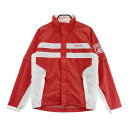 JACK BUNNY ジャックバニー 2WAYレインジップジャケット レッド系 4 【中古】ゴルフウェア メンズ(4)