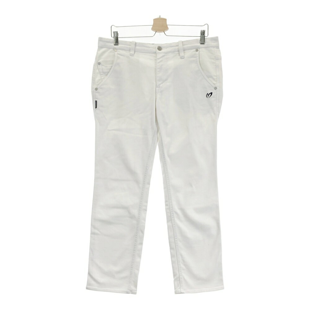 MASTER BUNNY EDITION マスターバニーエディション ストレッチパンツ ホワイト系 5 【中古】ゴルフウェア メンズ