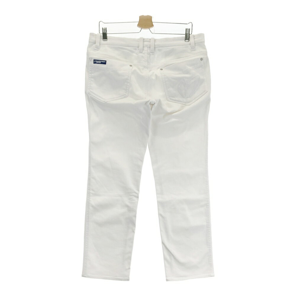 MASTER BUNNY EDITION マスターバニーエディション ストレッチパンツ ホワイト系 5 【中古】ゴルフウェア メンズ