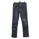 KOMINE コミネ WJ-732/07-732 ライディングデニムパンツ ネイビー系 M(30) 【中古】バイクウェア メンズ