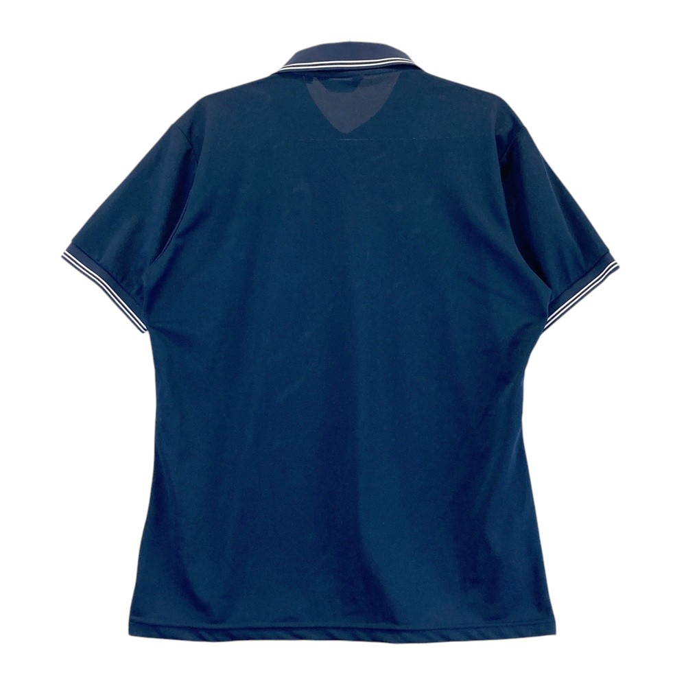 MIZUNO GOLF ミズノゴルフ 半袖ポロシャツ ネイビー系 L 【中古】ゴルフウェア メンズ