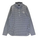 CALLAWAY キャロウェイ 裏起毛 長袖ポロシャツ ボタンダウン 総柄 ブラック系 LL 【中古】ゴルフウェア メンズ