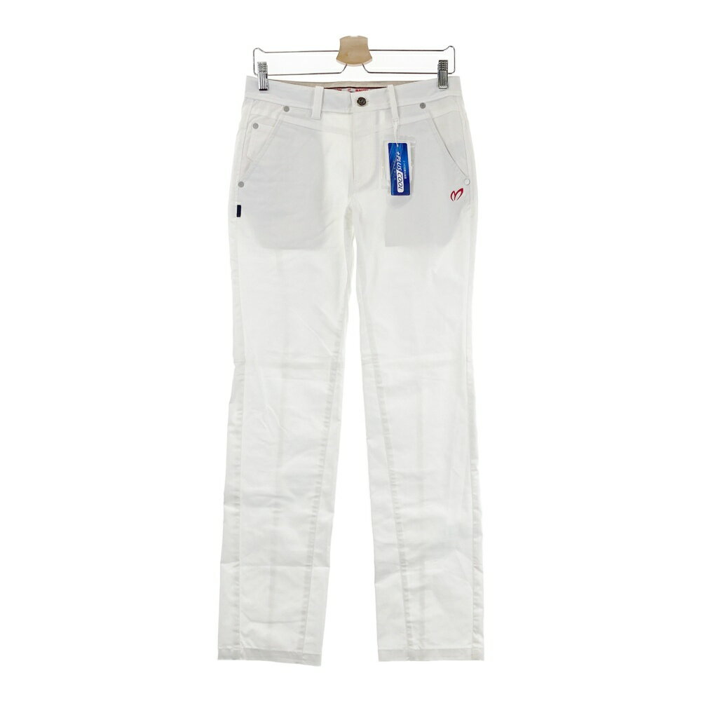 MASTER BUNNY EDITION マスターバニーエディション 5周年 ストレッチパンツ ホワイト系 3 【中古】ゴルフウェア メンズ