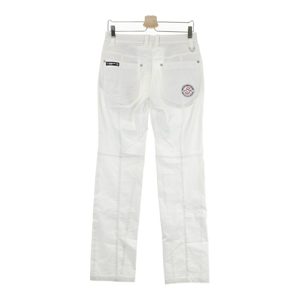 MASTER BUNNY EDITION マスターバニーエディション 5周年 ストレッチパンツ ホワイト系 3 【中古】ゴルフウェア メンズ