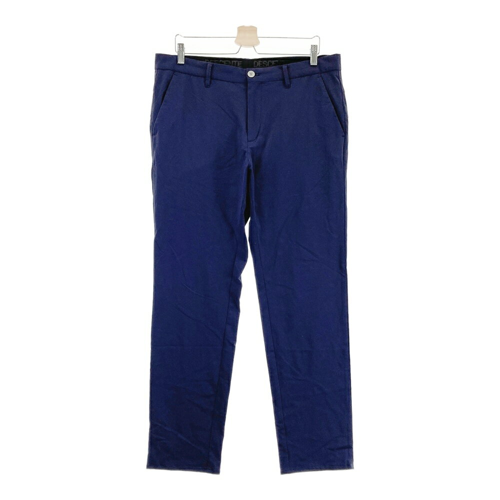 DESCENTE GOLF デサントゴルフ ストレッチパンツ ネイビー系 92 【中古】ゴルフウェア メンズ