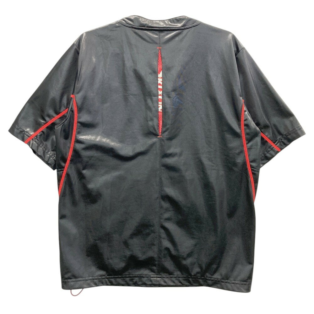 SRIXON スリクソン SA-SXW1406X 半袖ブルゾン ブラック系 M 【中古】ゴルフウェア メンズ