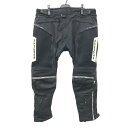 KOMINE コミネ 07-716/PK-716 フルイヤーライディングパンツ-エア ブラック系 4XLB 【中古】バイクウェア メンズ