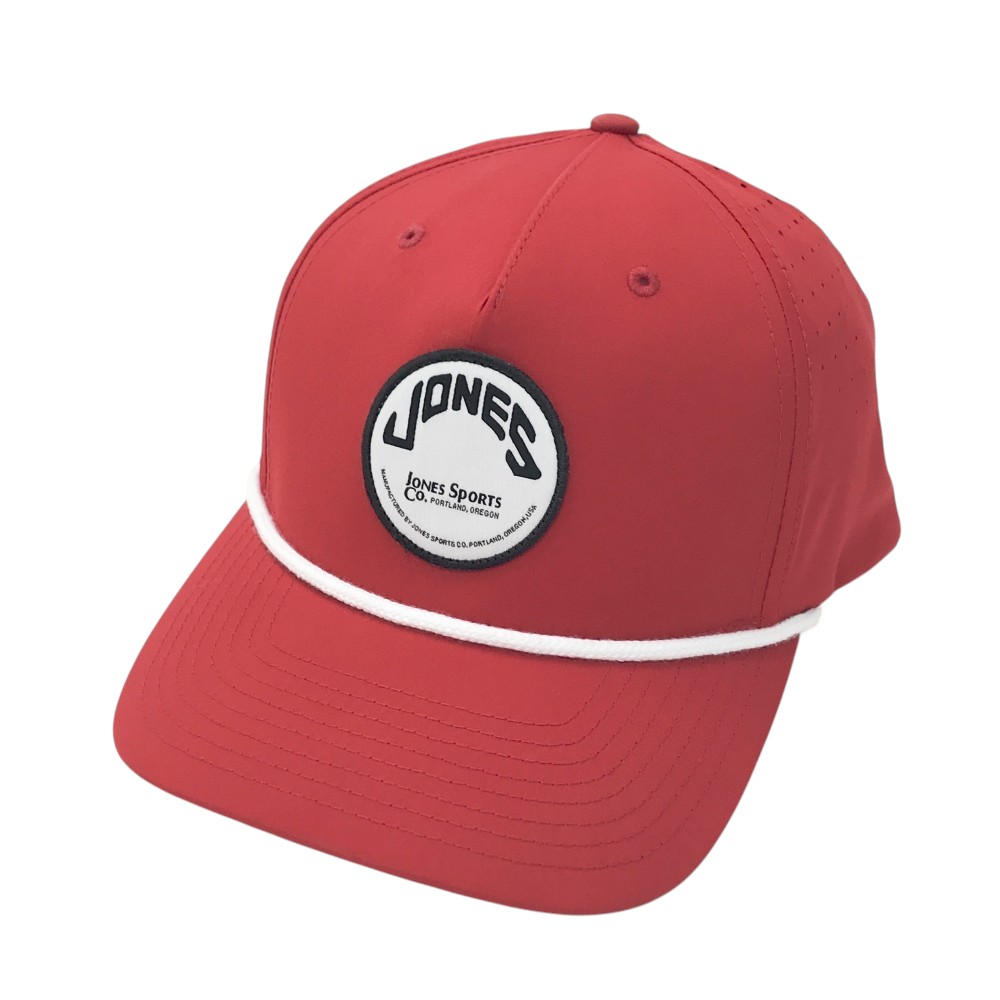 JONES ジョーンズ キャップ レッド系 【中古】ゴルフウェア