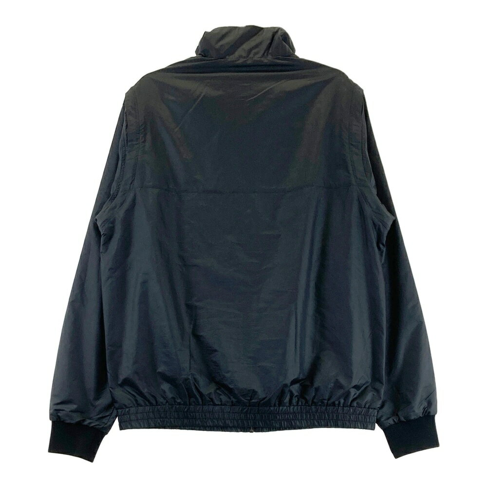 LE COQ GOLF ルコックゴルフ 裏メッシュ 2WAY ジップジャケット ブラック系 LL 【中古】ゴルフウェア メンズ