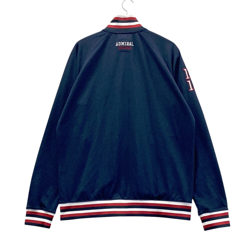 ADMIRAL アドミラル ジップジャケット ネイビー系 L 【中古】ゴルフウェア メンズ