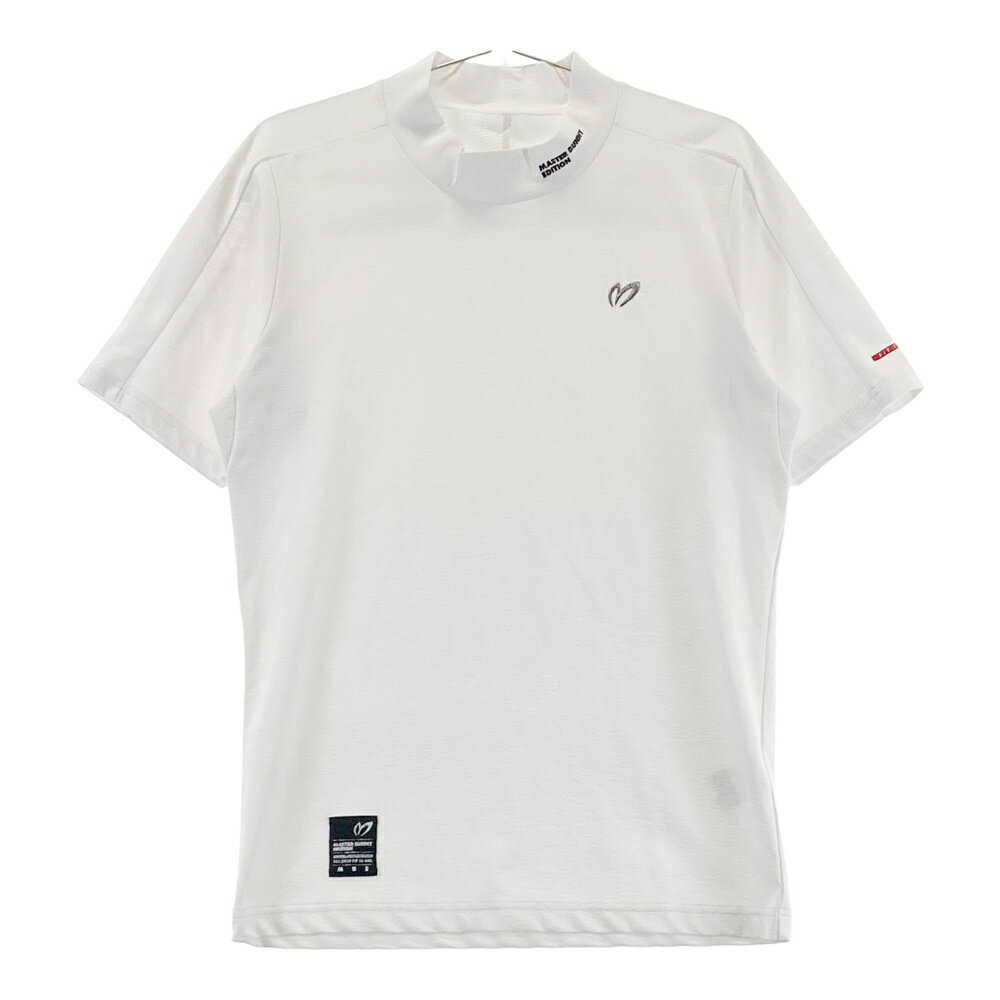 MASTER BUNNY EDITION マスターバニーエディション ハイネック 半袖Tシャツ ホワイト系 4 【中古】ゴルフウェア メンズ
