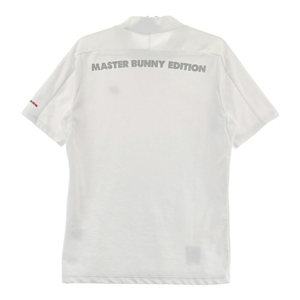 MASTER BUNNY EDITION マスターバニーエディション ハイネック 半袖Tシャツ ホワイト系 4 【中古】ゴルフウェア メンズ