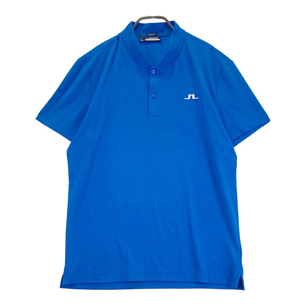 J.LINDEBERG ジェイリンドバーグ 半袖Tシャツ ブルー系 M 【中古】ゴルフウェア メンズ