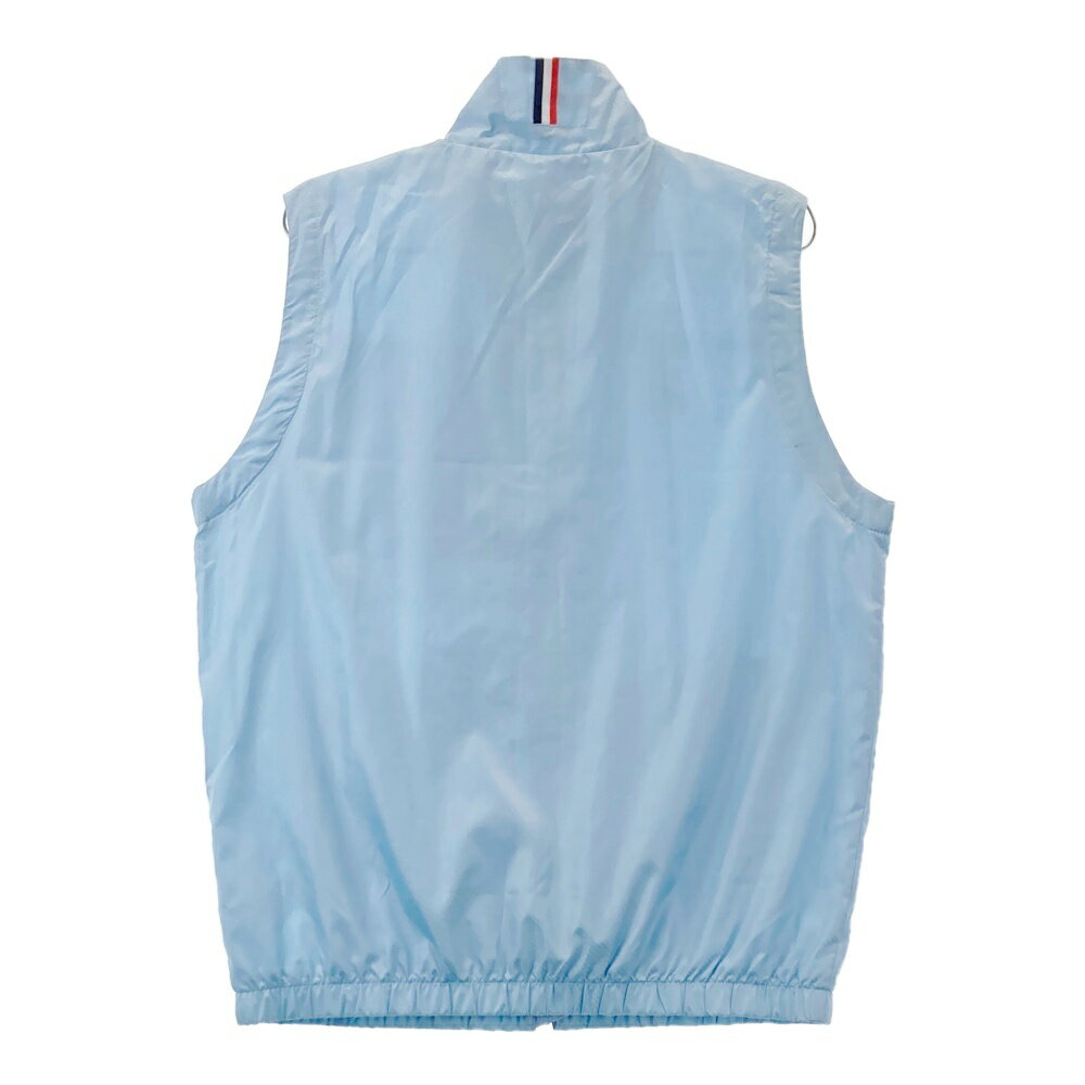LE COQ GOLF ルコックゴルフ 裏メッシュ ジップベスト ブルー系 L 【中古】ゴルフウェア メンズ