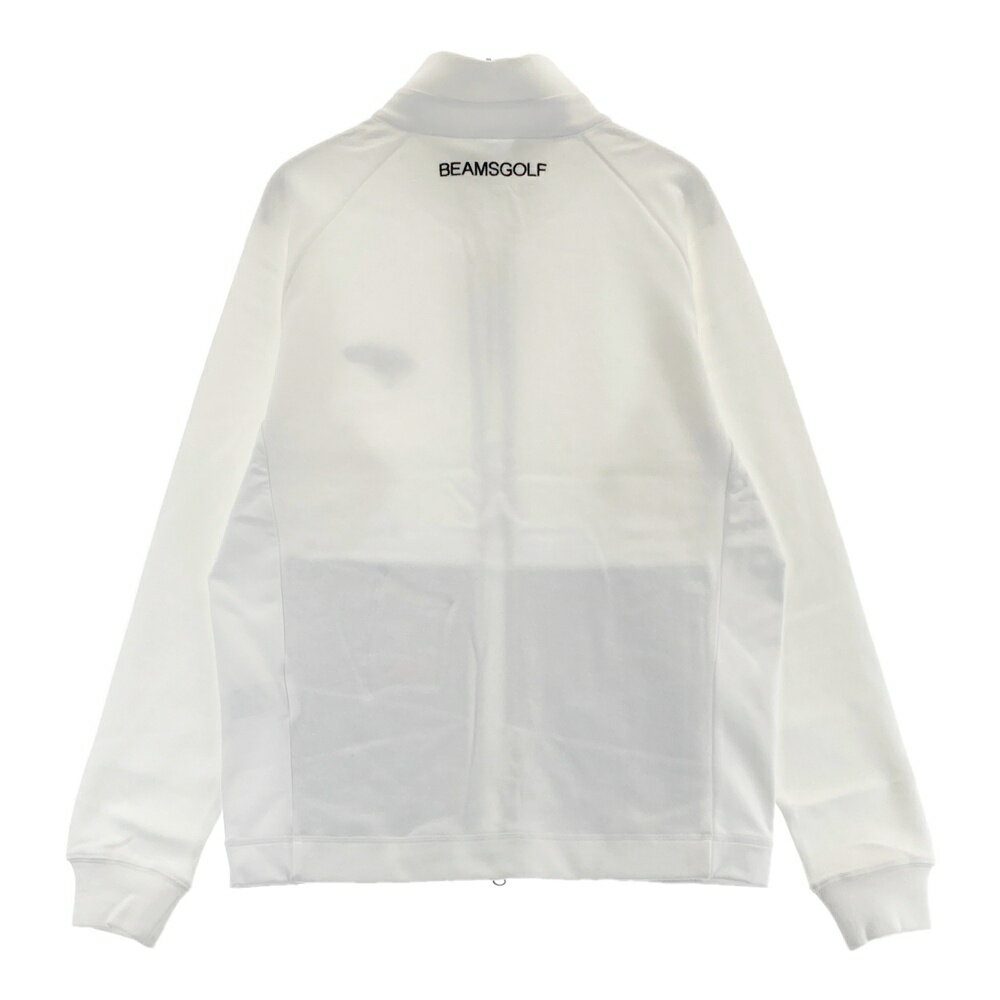 BEAMS GOLF ビームスゴルフ 82-13-0147-336 起毛 ジャケット ホワイト系 S 【中古】ゴルフウェア メンズ