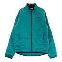 CALLAWAY キャロウェイ 中綿ジャケット ストライプ柄 グリーン系 M 【中古】ゴルフウェア メンズ(4)