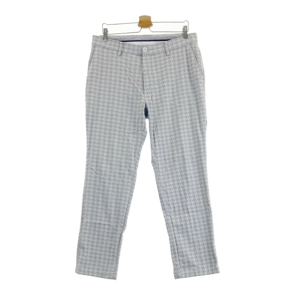 SRIXON スリクソン ストレッチパンツ 千鳥柄 グレー系 88 【中古】ゴルフウェア メンズ
