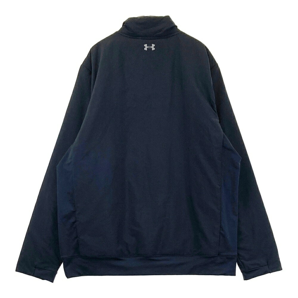 UNDER ARMOUR アンダーアーマー 中綿ジップジャケット ブラック系 XXL 【中古】ゴルフウェア メンズ