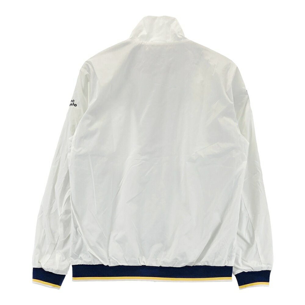KAPPA GOLF カッパゴルフ 裏メッシュ ジップジャケット ホワイト系 L 【中古】ゴルフウェア メンズ