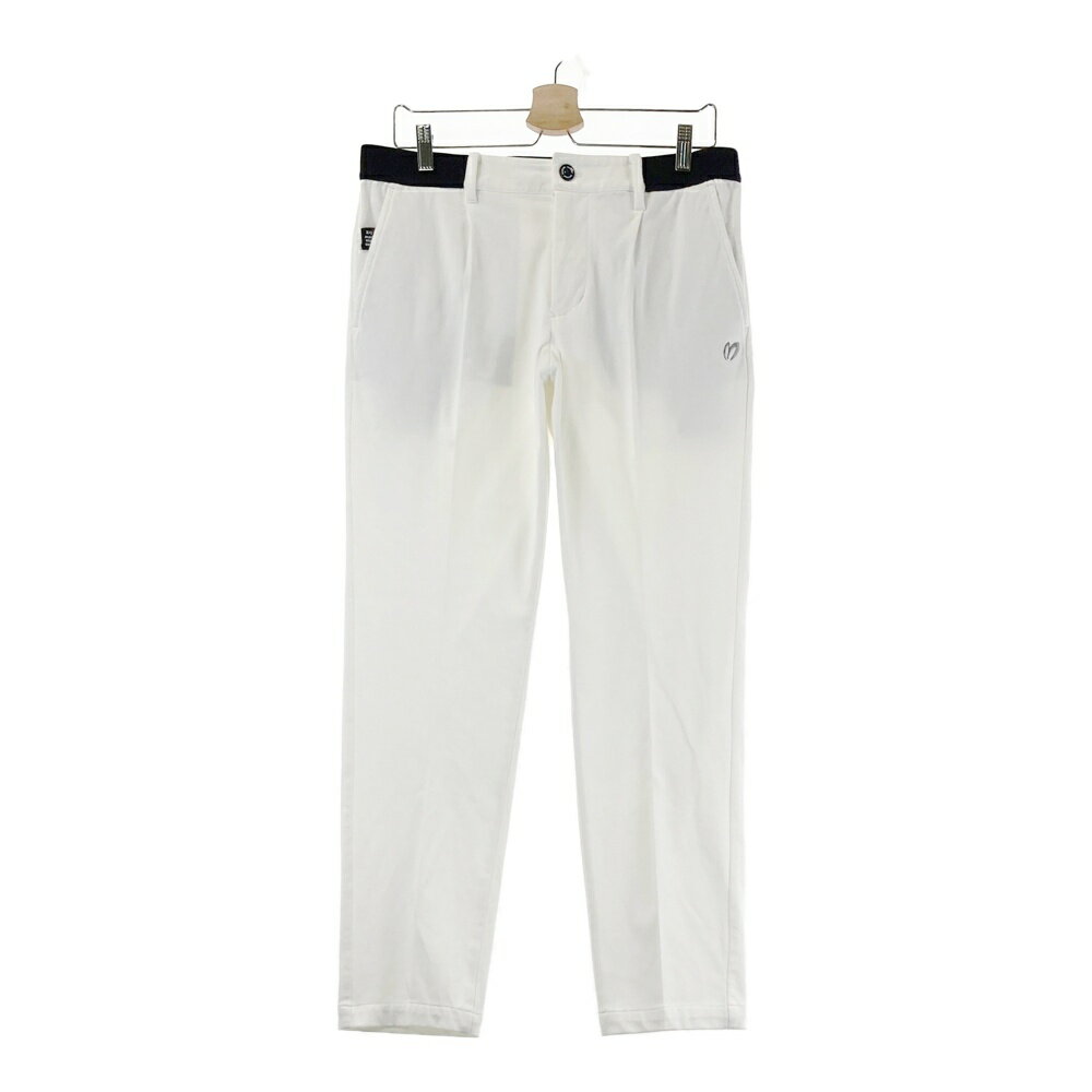 MASTER BUNNY EDITION マスターバニーエディション 裏起毛 ストレッチパンツ ホワイト系 5 【中古】ゴルフウェア メンズ