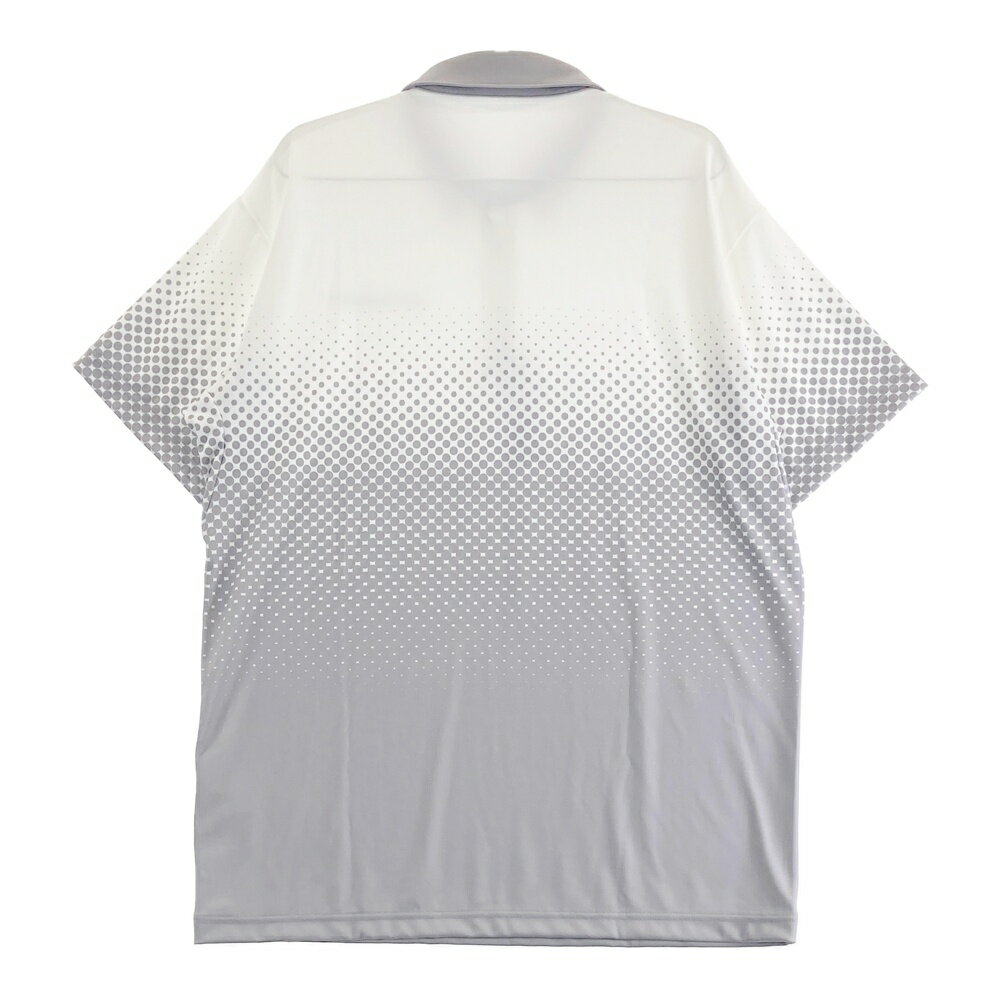 JUN&ROPE ジュン アンド ロペ 半袖ポロシャツ ホワイト系 XL 【中古】ゴルフウェア メンズ