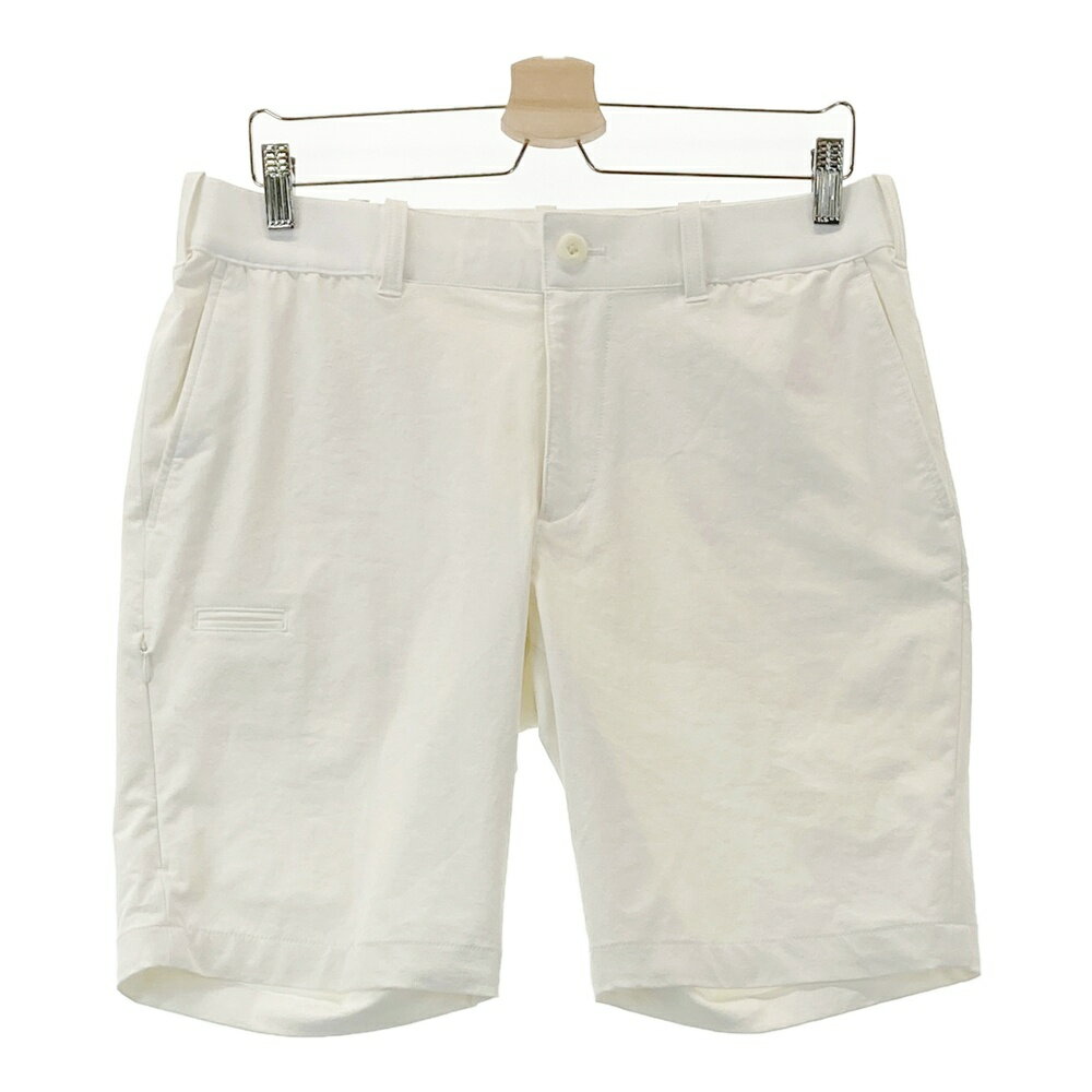 BEAMS GOLF ビームスゴルフ 2023年モデル ハーフパンツ ホワイト系 L 【中古】ゴルフウェア メンズ