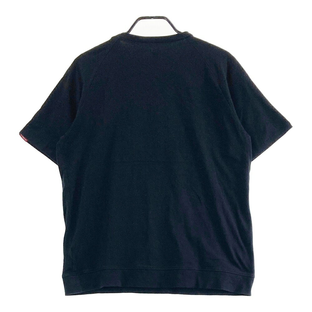 V12 ヴィトゥエルヴ 半袖Tシャツ ブラック系 L 【中古】ゴルフウェア メンズ