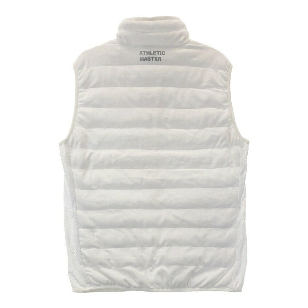 MASTER BUNNY EDITION マスターバニーエディション 中綿ベスト サイドメッシュ ホワイト系 6 【中古】ゴルフウェア メンズ
