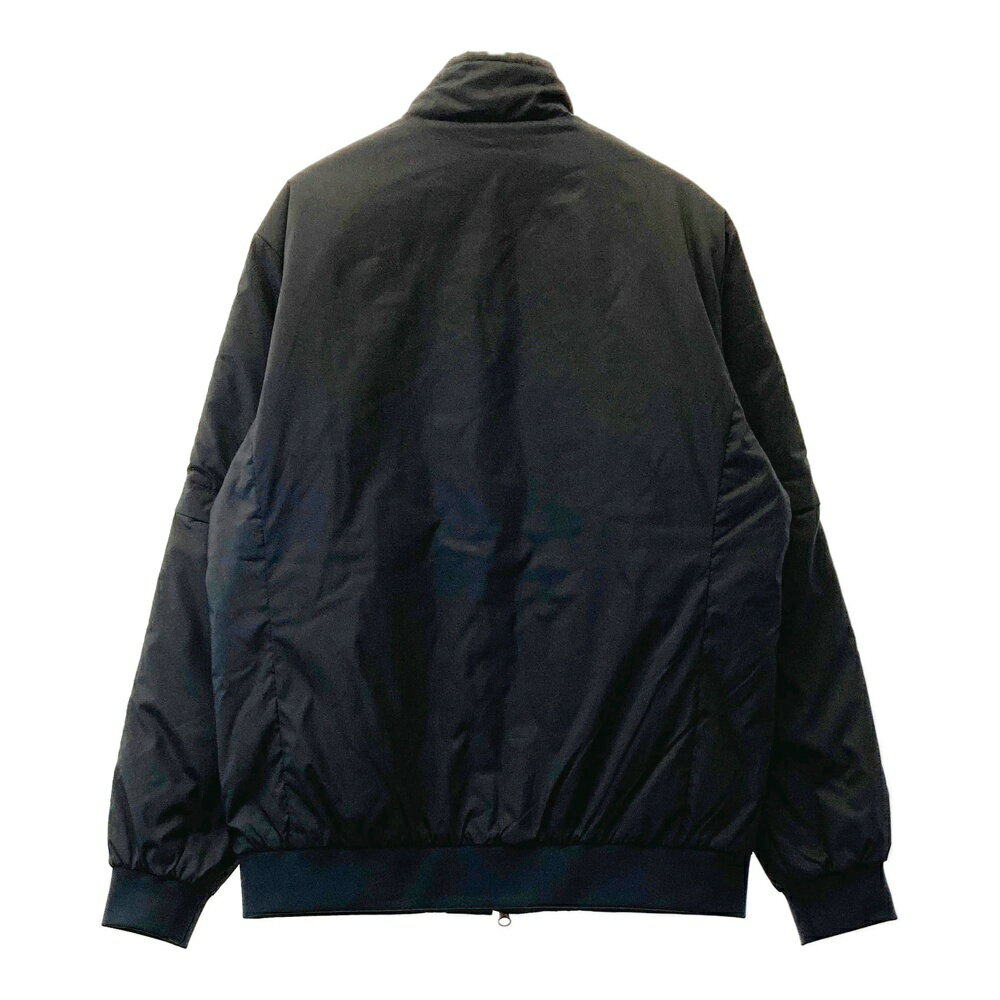 KAPPA GOLF カッパゴルフ 2WAY 中綿ジップジャケット 袖ロゴ ブラック系 M 【中古】ゴルフウェア メンズ