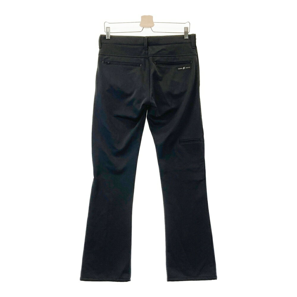 EDWIN GOLF エドウィンゴルフ EP512A ロングパンツ ブラック系 S 【中古】ゴルフウェア メンズ