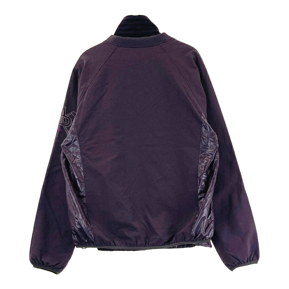 ADABAT アダバット インナー付 Vネック 蓄熱ブルゾン パープル系 46 【中古】ゴルフウェア メンズ