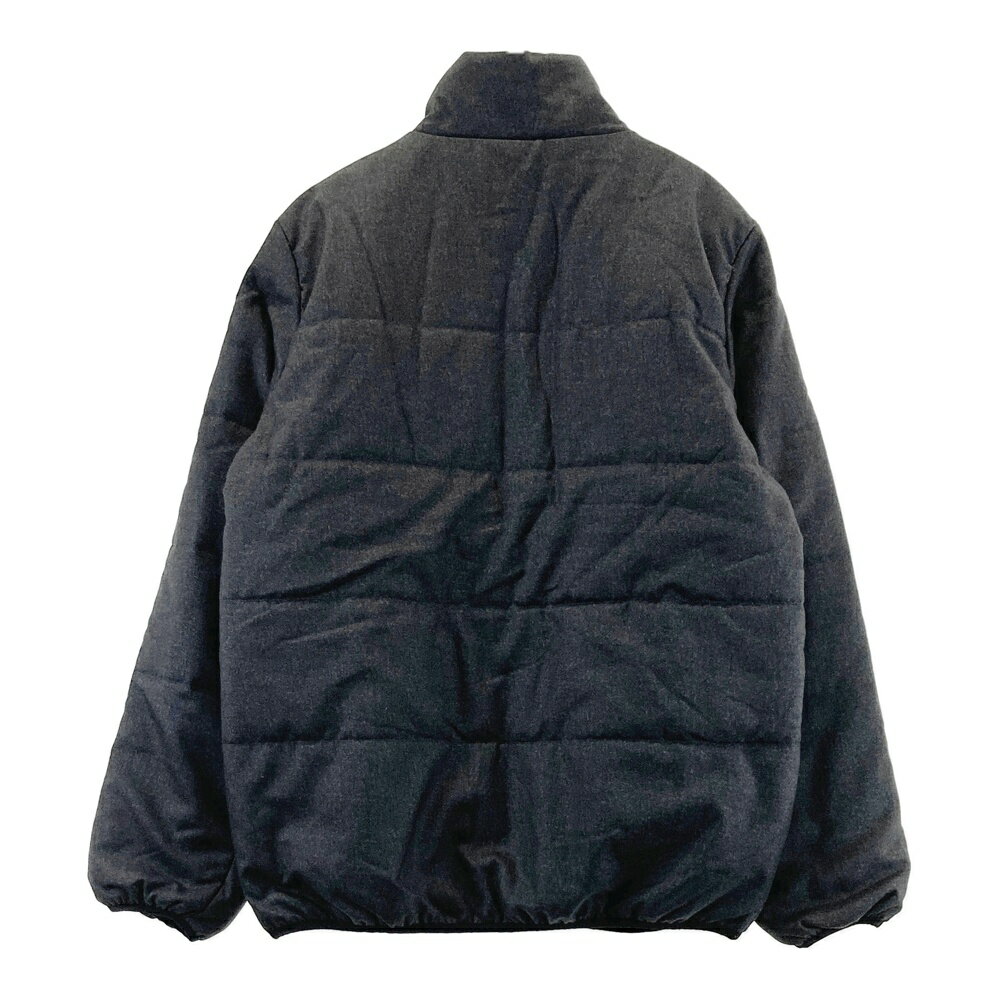 KASCO キャスコ 中綿 ジップジャケット グレー系 LL 【中古】ゴルフウェア メンズ