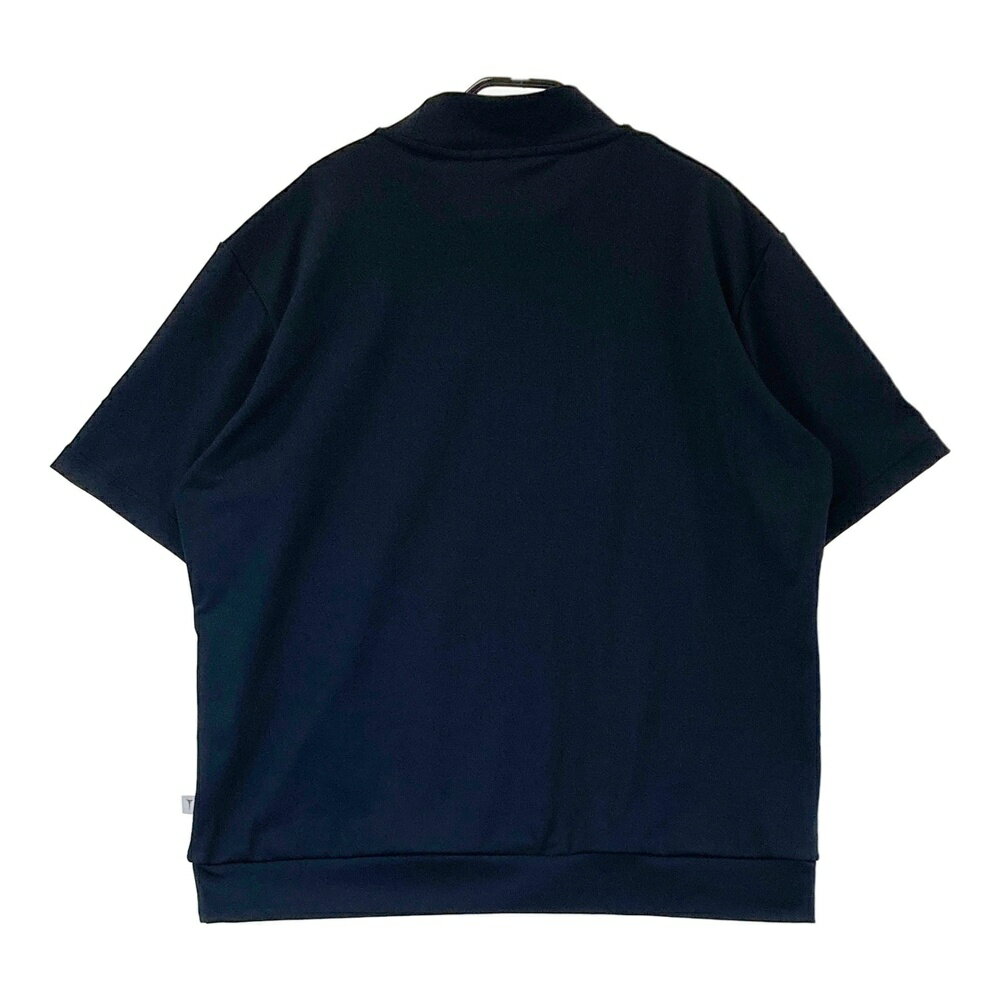 TRATTO トラット 31・2231340 ハイネック 半袖Tシャツ ネイビー系 52 【中古】ゴルフウェア メンズ