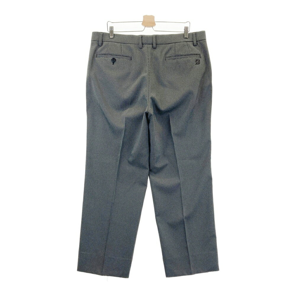 BRIDGESTONE GOLF ブリヂストンゴルフ TIMA-SGM92K ロングパンツ 千鳥格子柄 グレー系 100 【中古】ゴルフウェア メンズ